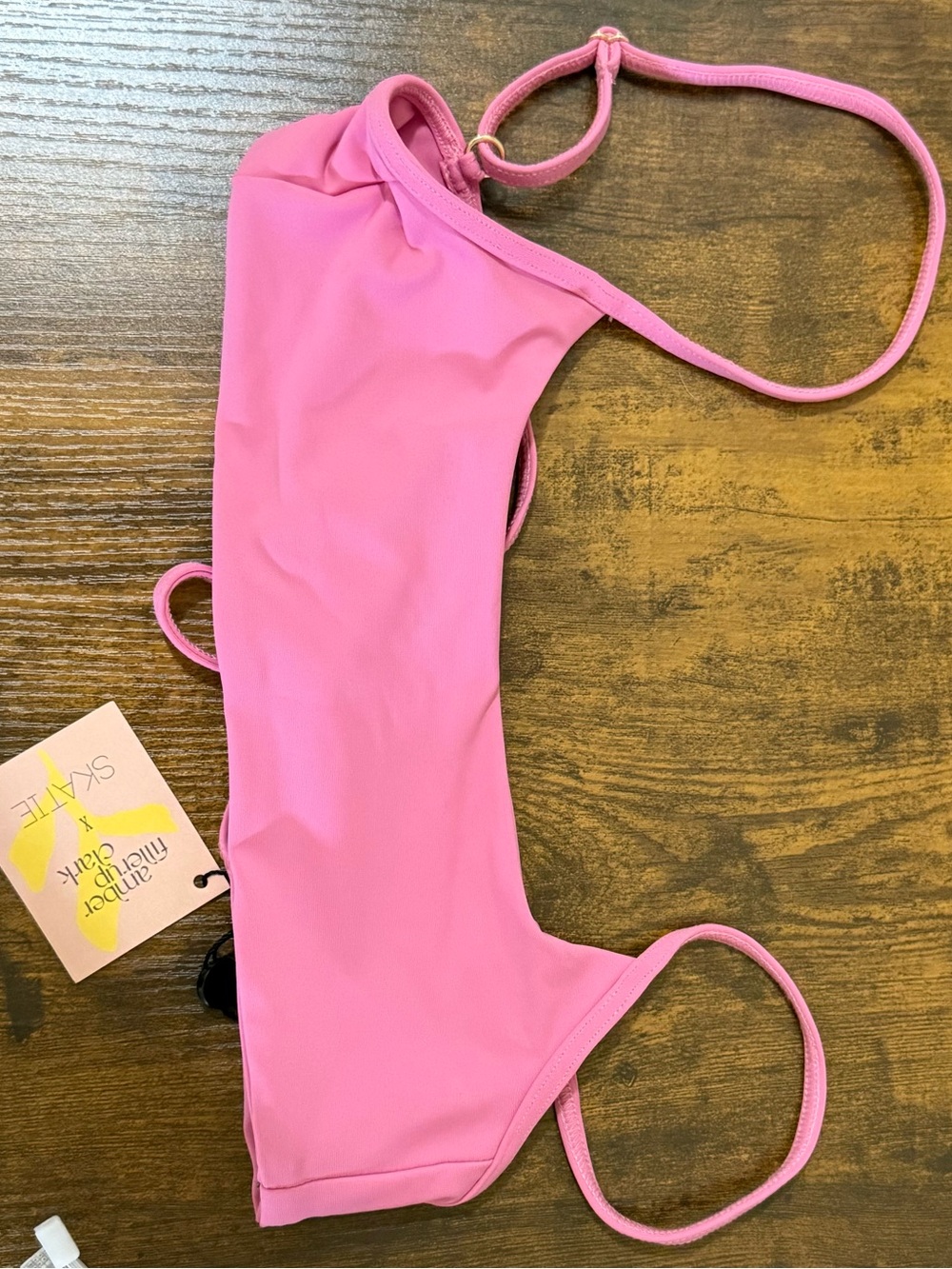 Pink Skatie X Amber Fillerup Clark bikini- both pieces